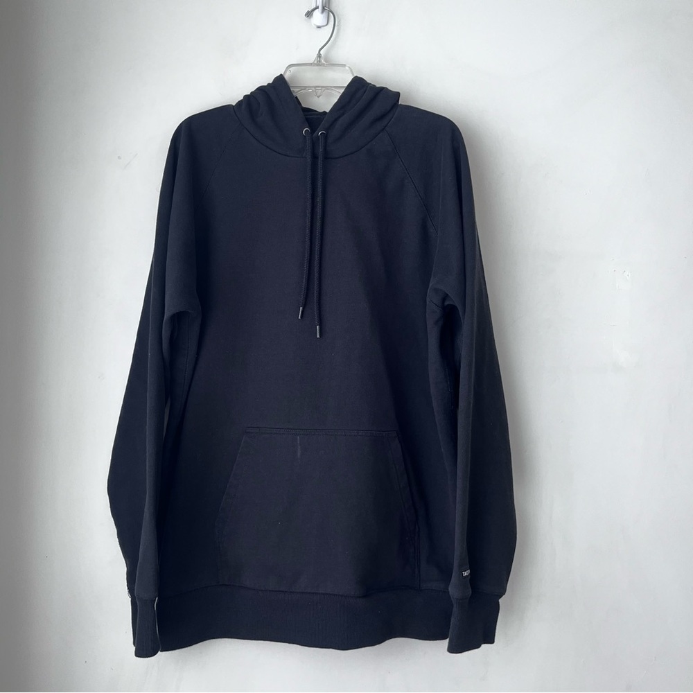 Tactics Mens Basic Black Hoodie Sweatshirt XXL
